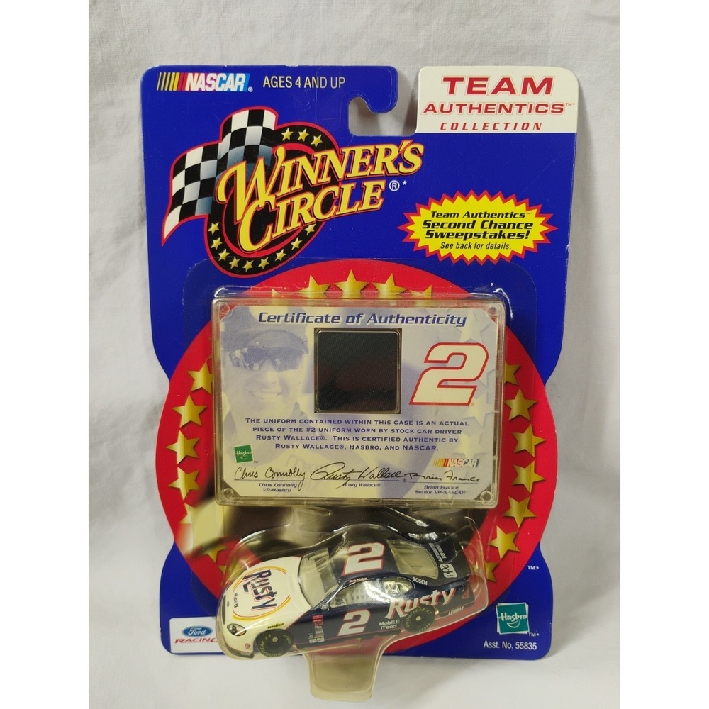 Rusty‎ Wallace 2001 Winners Circle Team Authentics Uniform Fire Suit Rare NASCAR